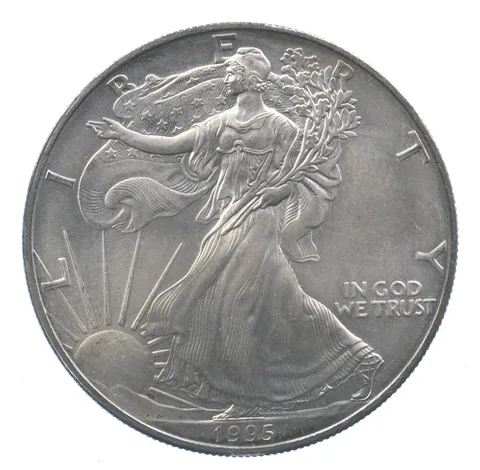 Better Date 1995 American Silver Eagle 1 Troy Oz .999 Fine Silver *564