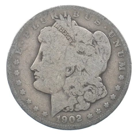 Early - 1902 Morgan Silver Dollar - 90% US Coin *929