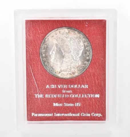 1899-S Morgan Silver Dollar Redfield Collection Paramount *4313