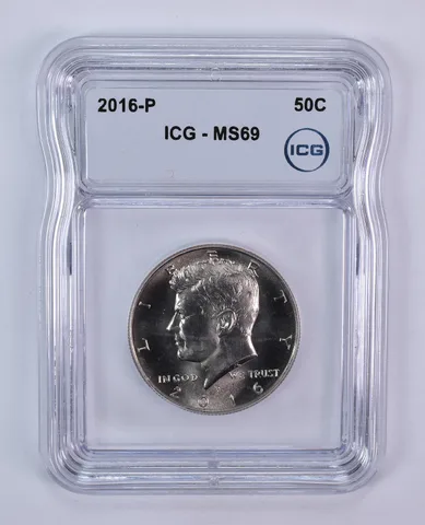 2016-P Kennedy Half Dollar MS69 ICG