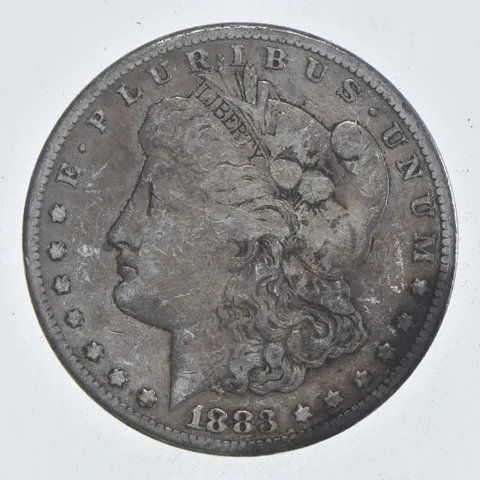 Early - 1883-S Morgan Silver Dollar - 90% US Coin *917