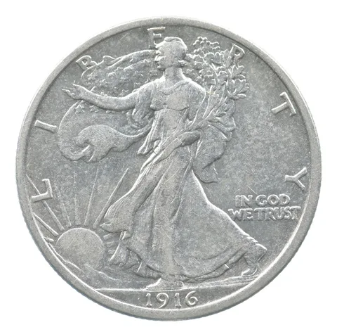 1916 Walking Liberty Half Dollar *7791