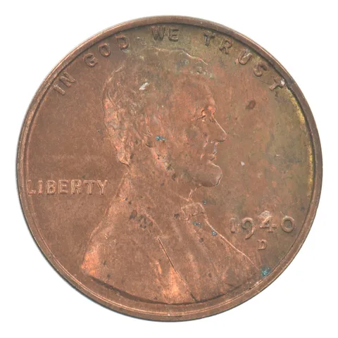 1940-D Lincoln Wheat Cent Beautiful Tone *4191