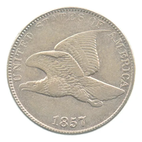 1857 Flying Eagle Cent *3738