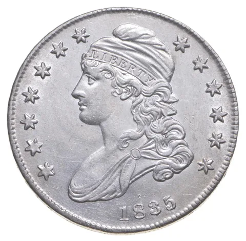1835 Capped Bust Half Dollar *3809