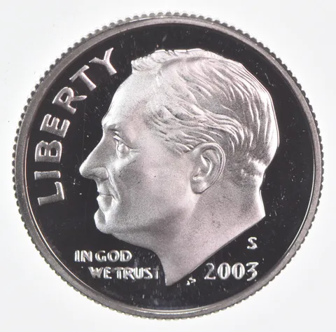 2003-S Roosevelt Dime Proof 90% Silver