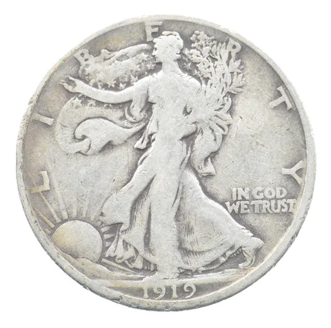 1919-D Walking Liberty Half Dollar *5033