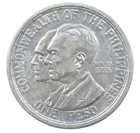1936 M Philippines Peso Commonwealth KM#177 *2084