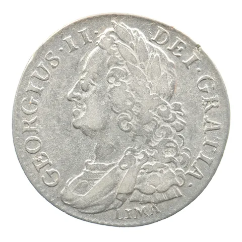 1745 Great Britain Shilling George II *6484