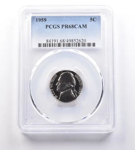 1959 Jefferson Nickel PR68 CAM PCGS *9605