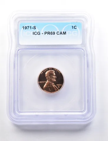 1971-S Lincoln Memorial Cent PR69 CAM ICG *7721