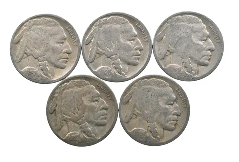 BETTER Lot 1927-S 1928-S 1927-D 1927-S 1929-D Buffalo Nickel Collection *185