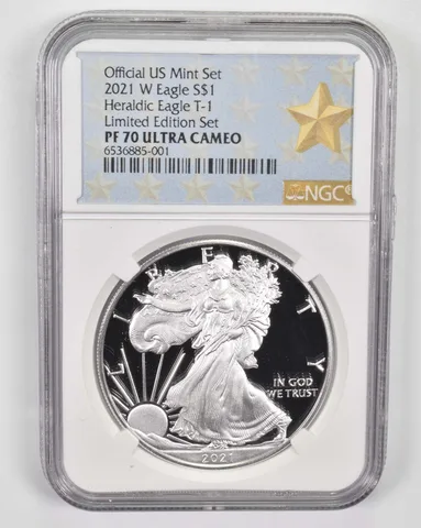 2021-W American Silver Eagle PF70UCAM NGC West Point Label Limited Edition
