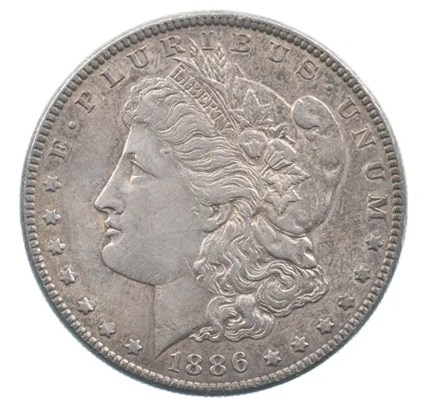 Better 1886 Morgan Silver Dollar - 90% US Coin - Nice Coin *489