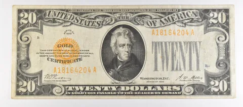 1928 $20 US Gold Certificate Fr#2402 *1010