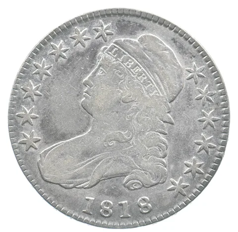 1818 Capped Bust Half Dollar *4828
