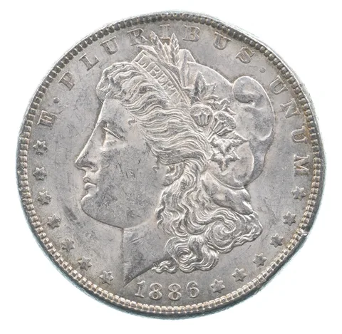 Better 1886 Morgan Silver Dollar - 90% US Coin - Nice Coin *375