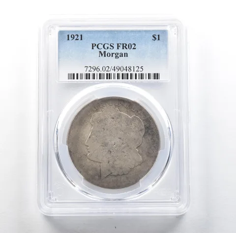1921 Morgan Silver Dollar FR02 PCGS Lowball