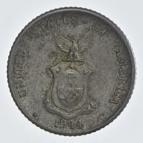 1944 Philippines 20 Centavos Estate Coin Collection *985