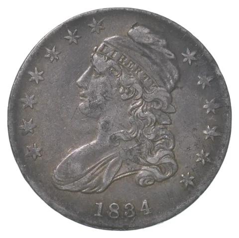 1834 Capped Bust Half Dollar a8690