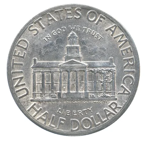 1946 Iowa Commemorative Half Dollar *6437