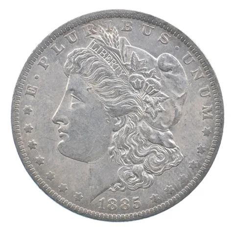 Better 1885-O Morgan Silver Dollar - 90% US Coin - Nice Coin *459