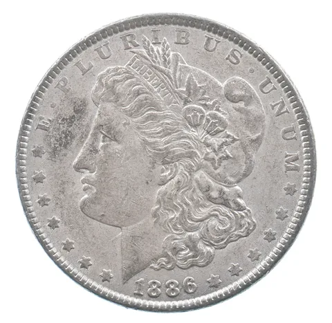Better 1886 Morgan Silver Dollar - 90% US Coin - Nice Coin *568