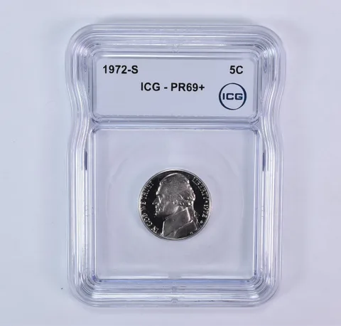 1972-S Jefferson Nickel PR69+ ICG