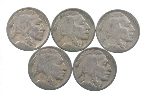 BETTER Lot 1928-D 1928-S 1927-D 1929-D 1928-S Buffalo Nickel Collection *034