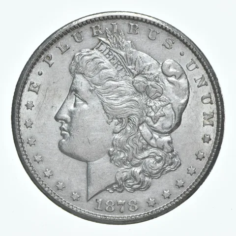 1878-CC Morgan Silver Dollar a6083