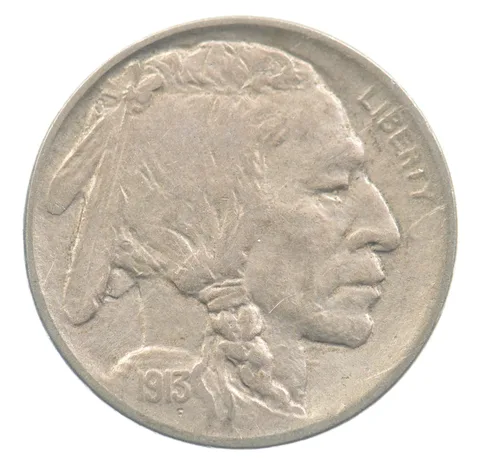 1913-D Indian Head Buffalo Nickel Type 1 *0023