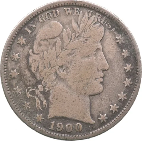 1900 Barber Half Dollar *3805