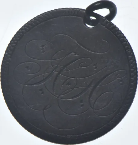 1887 Seated Liberty Dime - Love Token - Pendant Mount *9312