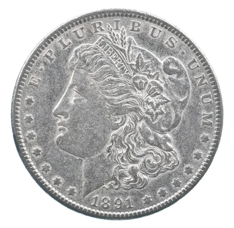 Better 1891 Morgan Silver Dollar - 90% US Coin - Nice Coin *580