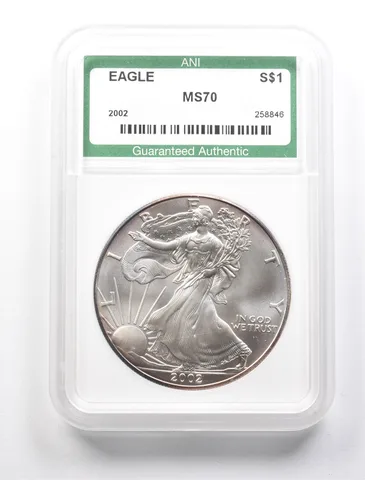 2002 American Silver Dollar *2720