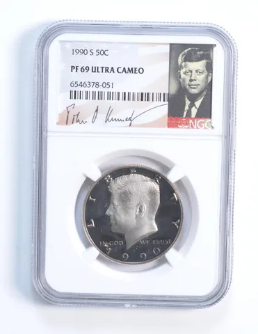 1990-S Kennedy Half Dollar PF69 NGC Special Lbl
