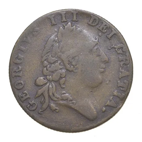 1791 United Kingdom Half Guinea Gaming Token Great Britain a5011