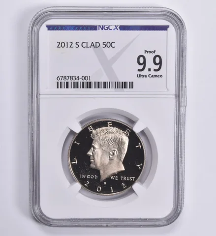 2012-S Kennedy Half Dollar CLAD 50c Proof 9.9 UCAM NGC X NGCX
