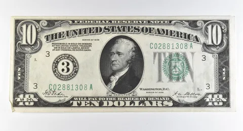 1928 $10 Philadelphia PA FRN Green Seal *8237