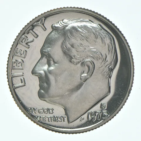 1975-S Roosevelt Dime CLAD Proof