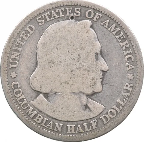 1893 Columbian Exposition Commemorative Half Dollar Lowball *4698