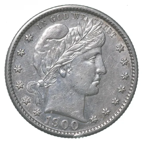 1900-S Barber Quarter *8447