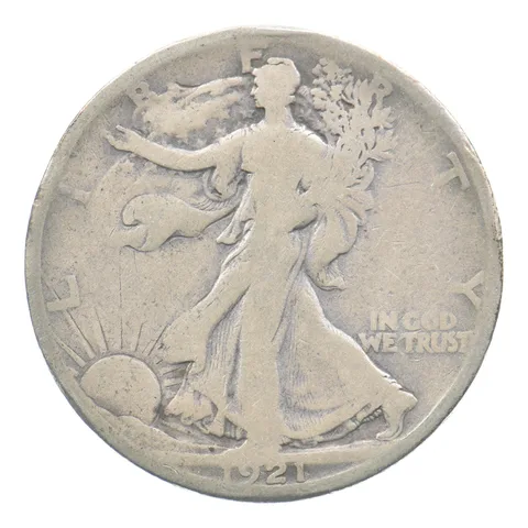 1921-S Walking Liberty Half Dollar *3985