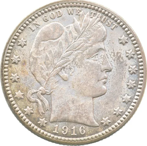 1916-D Barber Quarter a1901