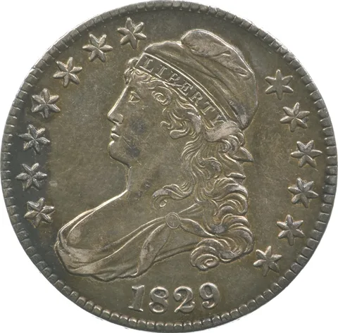 1829 Capped Bust Half Dollar *0673