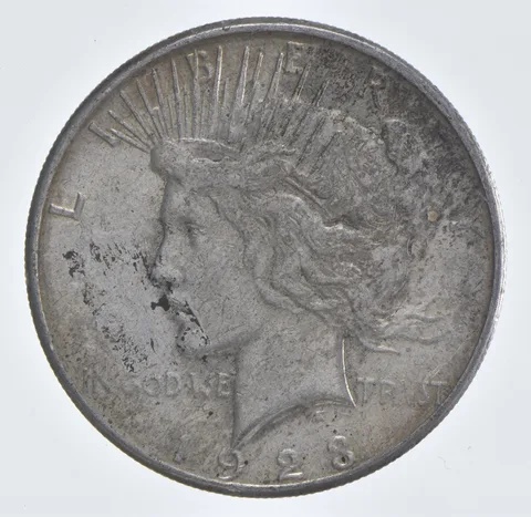 Better - 1923-S Peace Silver Dollar - 90% US Coin *627