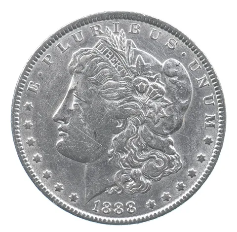 Better 1888 Morgan Silver Dollar - 90% US Coin - Nice Coin *552