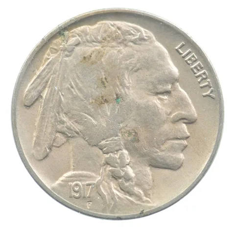 1917 Indian Head Buffalo Nickel *0021