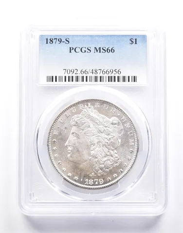 1879-S Morgan Silver Dollar MS66 PCGS *0657