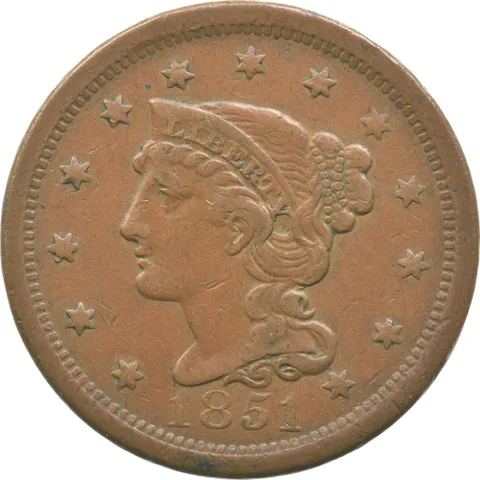 1851 Liberty Head Large Cent *2353